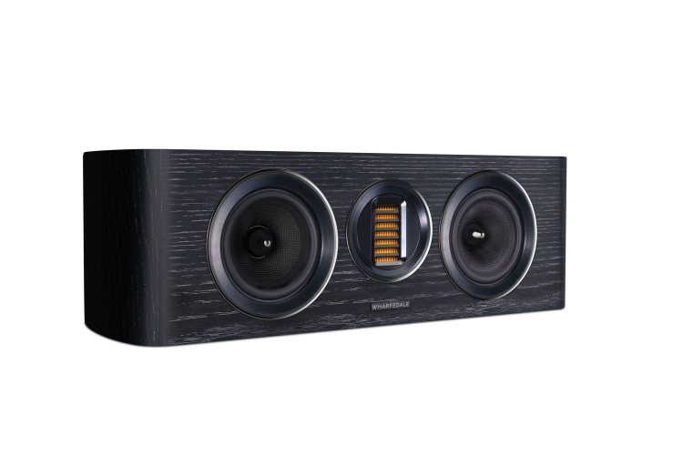 Wharfedale Evo4.CS (Black Oak) вид сбоку